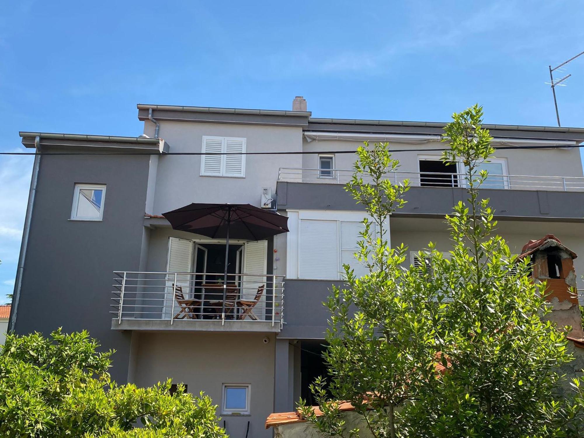 Apartman Punta Sole Zadar Eksteriør billede