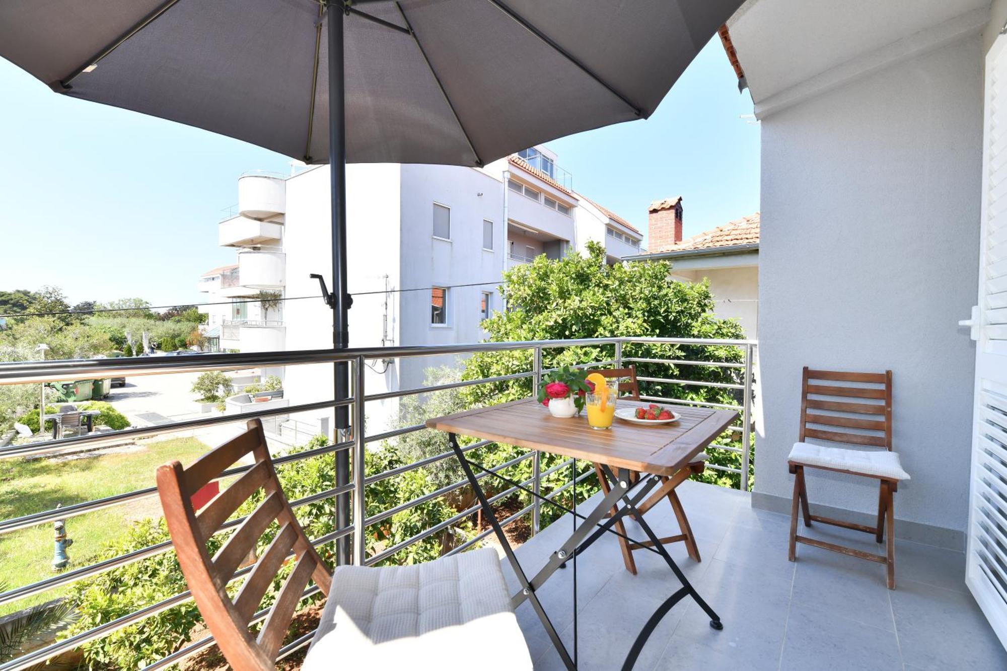 Apartman Punta Sole Zadar Eksteriør billede